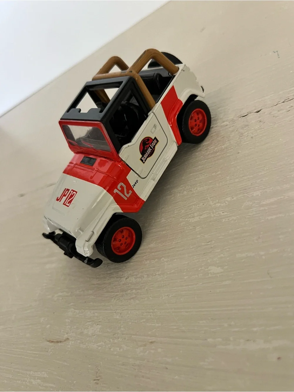 Jurassic Park Jeep Wrangler #12 2015 4” Diecast Universal JP Movie Vehicle